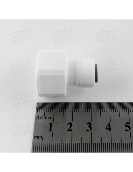 Фітинг прямий Raifil 1809-C 4FC7, 0.25х0.5 дюйма, з ущільнювачем - 2 Фітинг прямий Raifil 1809-C 4FC7, 0.25х0.5 дюйма, з ущільнювачем - 2