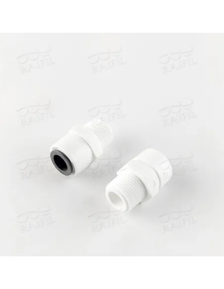 Фитинг прямой Raifil 1813-B 6MC6, 0.37х0.37 дюйма - 1