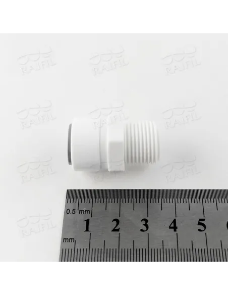 Фитинг прямой Raifil 1813-B 6MC6, 0.37х0.37 дюйма - 2