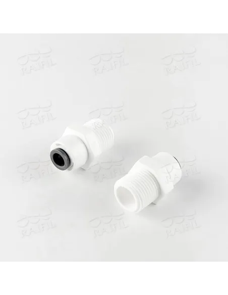 Фитинг прямой Raifil 1813-C 4MC6, 0.25х0.37 дюйма - 1