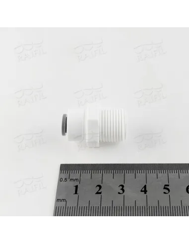 Фитинг прямой Raifil 1813-C 4MC6, 0.25х0.37 дюйма - 2