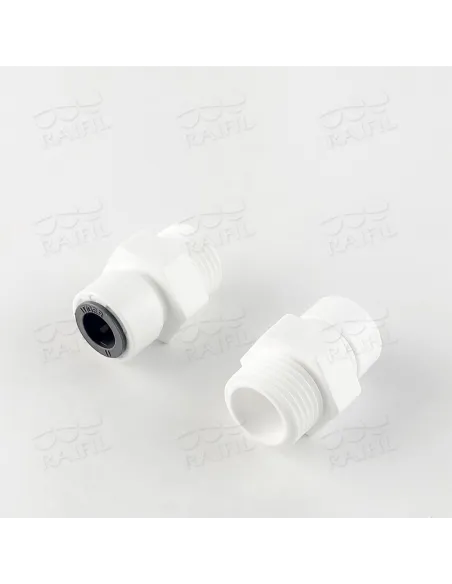 Фитинг прямой Raifil 1813-E 6MC8, 0.37х0.5 дюйма - 1