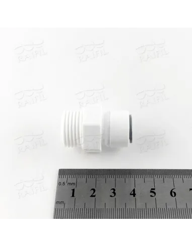 Фитинг прямой Raifil 1813-E 6MC8, 0.37х0.5 дюйма - 2