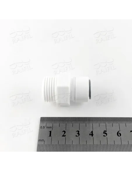 Фитинг прямой Raifil 1813-E 6MC8, 0.37х0.5 дюйма - 2