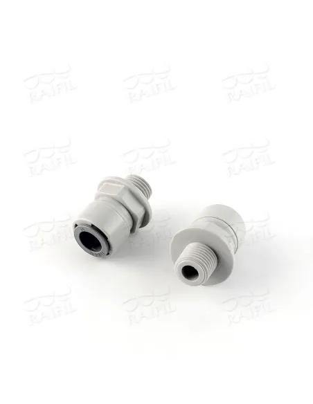 Фитинг прямой Raifil 1813-F 6MC4, 0.37х0.25 дюйма - 1