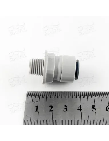 Фитинг прямой Raifil 1813-F 6MC4, 0.37х0.25 дюйма - 2