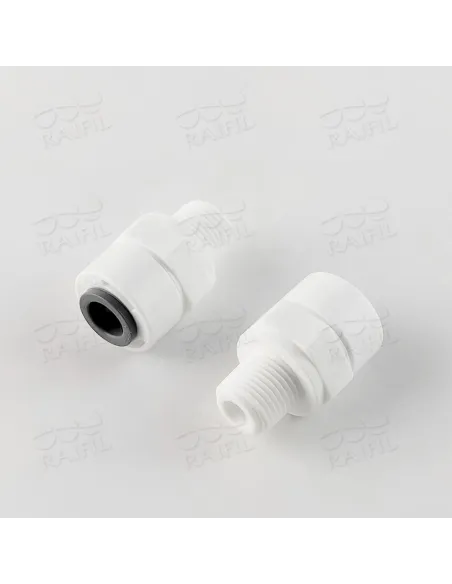 Фитинг прямой Raifil 1813-G 4MC2, 0.25х0.12 дюйма - 1