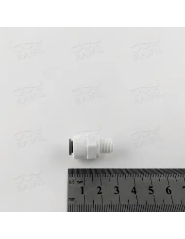 Фитинг прямой Raifil 1813-G 4MC2, 0.25х0.12 дюйма - 2