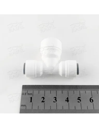 Фитинг Т- образный Raifil 1803-D 4UT46, 0.25х0.25х0.37 дюйма - 2