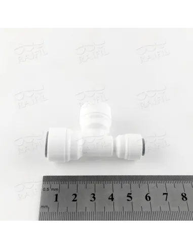 Фітинг Т-подібний Raifil 1803-E 6UT64, 0.37х0.37х0.25 дюйма - 2