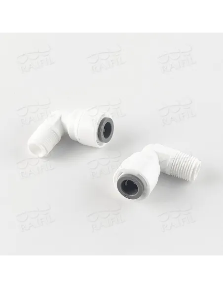 Фитинг угловой Raifil 1817-E 4ME2, 0.25х0.12 дюйма - 1