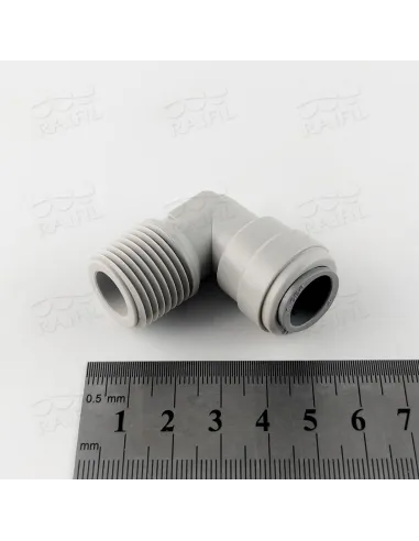 Фитинг угловой Raifil 1817-F 8ME8, 0.5х0.5 дюйма - 2