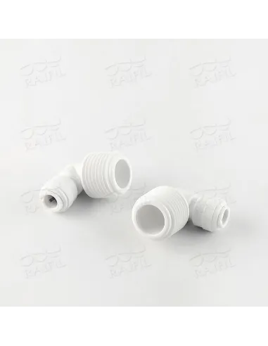 Фитинг угловой Raifil 1817-K 4ME8-D, 0.25х0.5 дюйма - 4