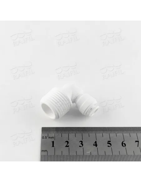 Фитинг угловой Raifil 1817-K 4ME8-D, 0.25х0.5 дюйма - 2