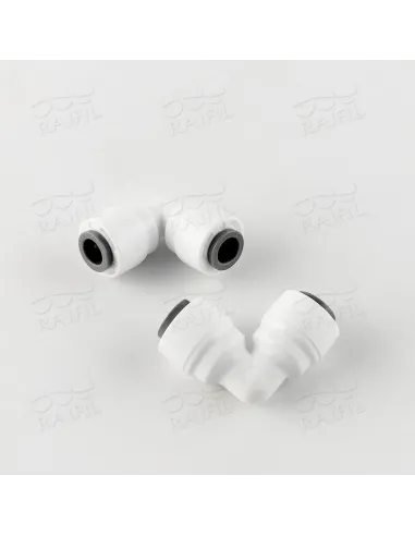 Фитинг угловой Raifil 1818-A 4UE4, 0.25х0.25 дюйма - 4