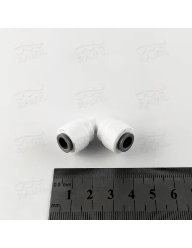 Фитинг угловой Raifil 1818-A 4UE4, 0.25х0.25 дюйма - 2