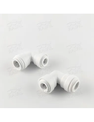 Фитинг угловой Raifil 1818-D 6UE8-D, 0.37х0.5 дюйма - 4