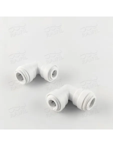 Фитинг угловой Raifil 1818-D 6UE8-D, 0.37х0.5 дюйма - 4