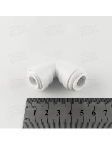 Фитинг угловой Raifil 1818-D 6UE8-D, 0.37х0.5 дюйма - 2