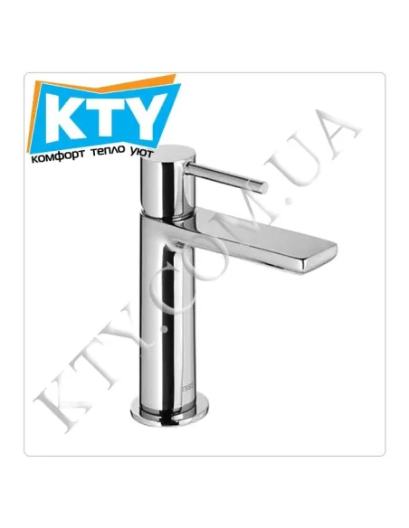 Змішувач для раковини у ванній кімнаті з гігієнічним душем Tres Max - Tres 062.103.02 без донного клапана, хром - 1