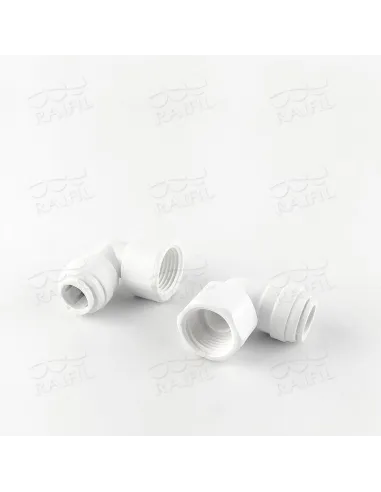 Фітинг кутовий Raifil 8FE8-D, 0.5х0.5 дюйма - 3