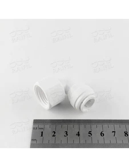 Фітинг кутовий Raifil 8FE8-D, 0.5х0.5 дюйма - 2 Фітинг кутовий Raifil 8FE8-D, 0.5х0.5 дюйма - 2