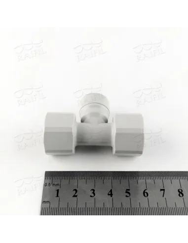 Фитинг Т- образный Raifil 1821-E, 0.5х0.37х0.5 дюйма - 2