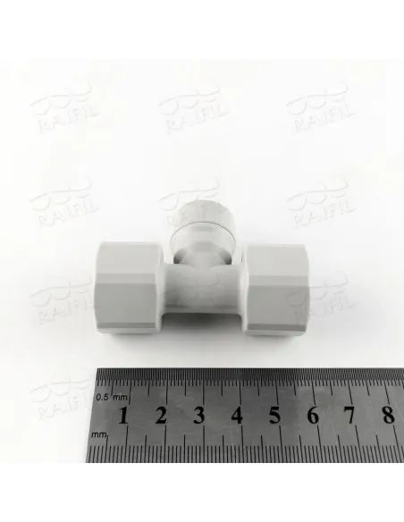 Фитинг Т- образный Raifil 1821-E, 0.5х0.37х0.5 дюйма - 2