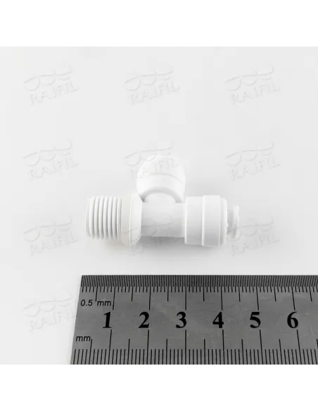 Фітинг Т-подібний Raifil 1804-H/4MRT44-2-D, 0.25х0.25х0.25 дюйма - 2