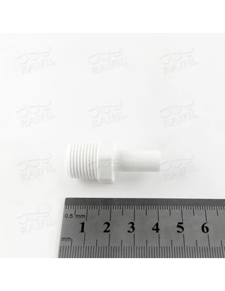 Фитинг прямой Raifil 1806-B / 6SA6, 0.37х0.37 дюйма - 2