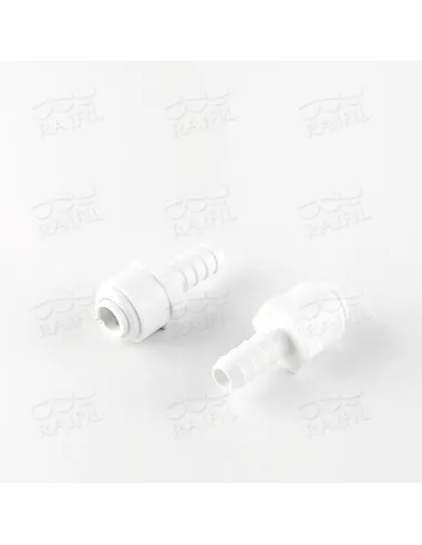 Фитинг прямой Raifil 1839-H, 0.25 дюйма x 7,55 мм, со штуцером - 4