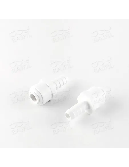 Фитинг прямой Raifil 1839-H, 0.25 дюйма x 7,55 мм, со штуцером - 4