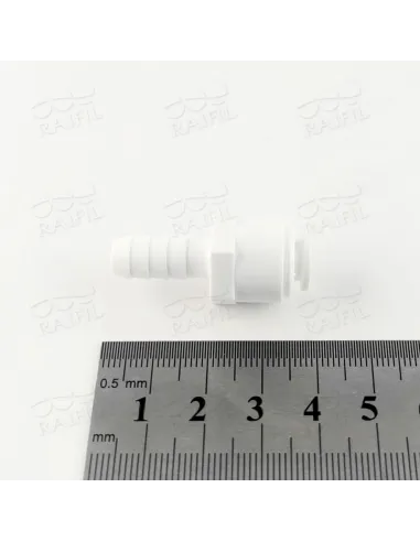 Фитинг прямой Raifil 1839-H, 0.25 дюйма x 7,55 мм, со штуцером - 2