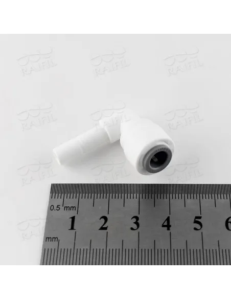 Фітинг кутовий Raifil 1814-А, 0.25х0.25 дюйма - 4