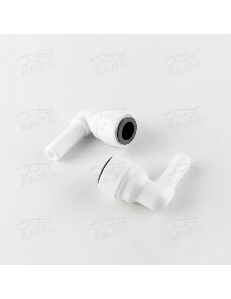 Фитинг угловой Raifil 1814-В, 0.37х0.37 дюйма - 3