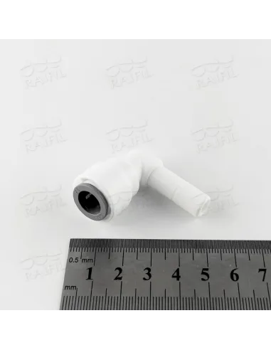 Фитинг угловой Raifil 1814-В, 0.37х0.37 дюйма - 4