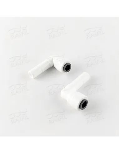 Фітинг кутовий Raifil 1814-С, 0.25х0.37 дюйма - 4