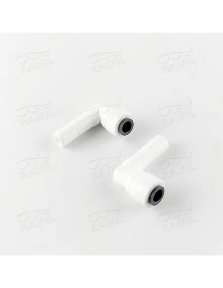 Фітинг кутовий Raifil 1814-С, 0.25х0.37 дюйма - 4