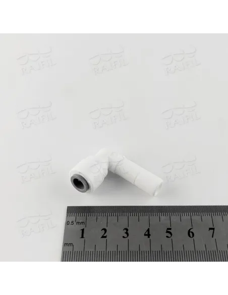 Фітинг кутовий Raifil 1814-С, 0.25х0.37 дюйма - 3