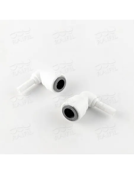 Фітинг кутовий Raifil 1814-D, 0.37х0.25 дюйма - 2