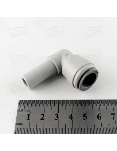 Фітинг кутовий Raifil 1814-F, 0.5х0.5 дюйма - 4