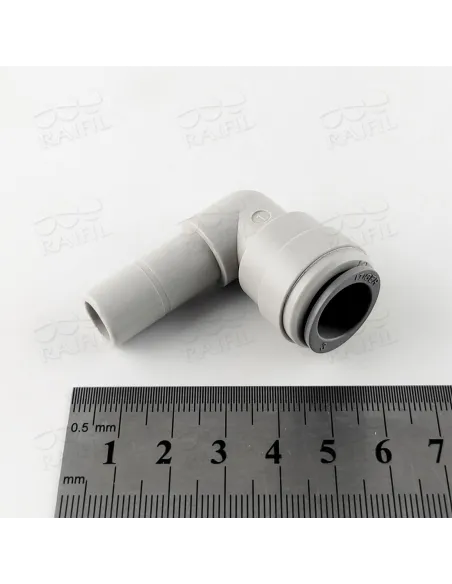 Фітинг кутовий Raifil 1814-F, 0.5х0.5 дюйма - 4