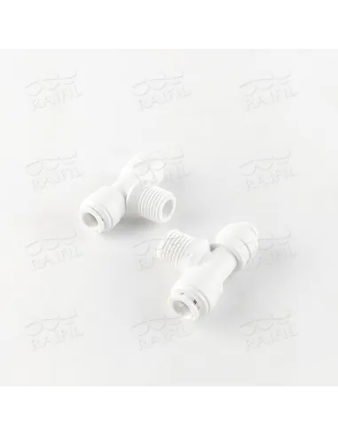 Фитинг Т- образный Raifil 1802-H, 0.25х0.25х0.25 дюйма с резинкой - 2