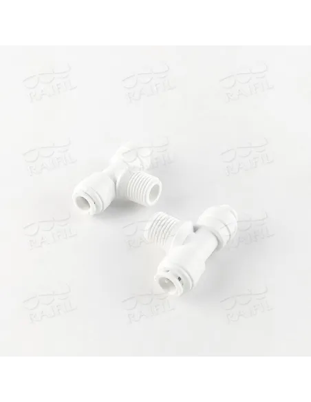 Фитинг Т- образный Raifil 1802-H, 0.25х0.25х0.25 дюйма с резинкой - 2