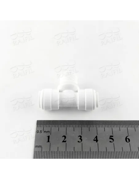 Фитинг Т- образный Raifil 1802-H, 0.25х0.25х0.25 дюйма с резинкой - 3