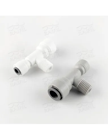 Фитинг Т- образный Raifil 1802-F, 0.25х0.25х0.37 дюйма - 3