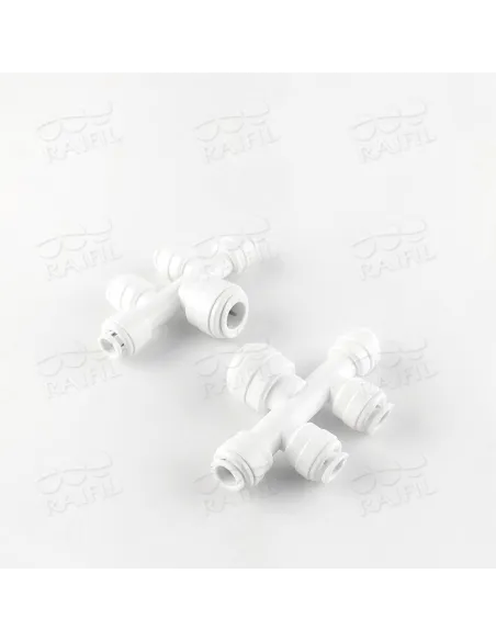 Фітинг розподільний Raifil 1805-D, 0.25х0.25х0.37х0.25х0.25 дюйма - 3