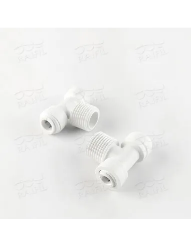 Фитинг Т- образный Raifil 1802-K, 0.25х0.5х0.37 дюйма - 3