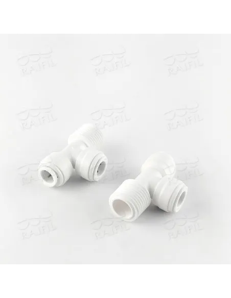 Фитинг Т- образный Raifil 1804-D / 6MBT68-D, 0.37х0.37х0.5 дюйма - 2