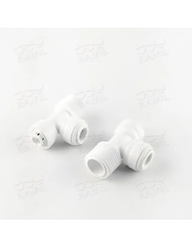 Фитинг Т- образный Raifil 1804-K / 4MBT68-D, 0.25х0.37х0.5 дюйма - 3